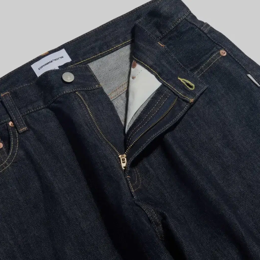 에스피오나지 Selvedge Relaxed Denim Pants