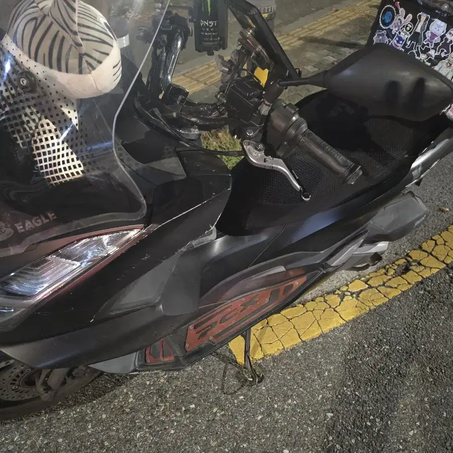 pcx125 21년식 이노브2채널 블박장착