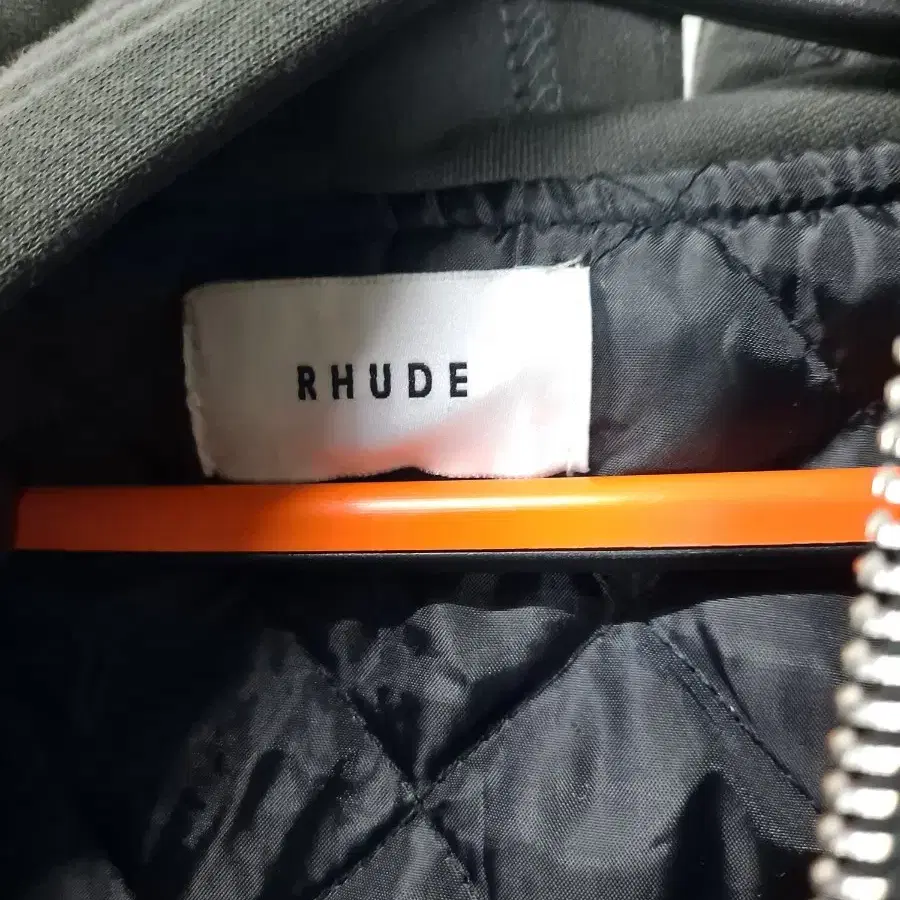 (XL) rhude 루드 플란넬 후드자켓