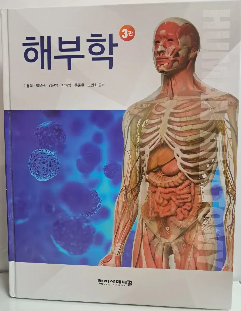 해부학 3판(학지사메디컬) 팝니다