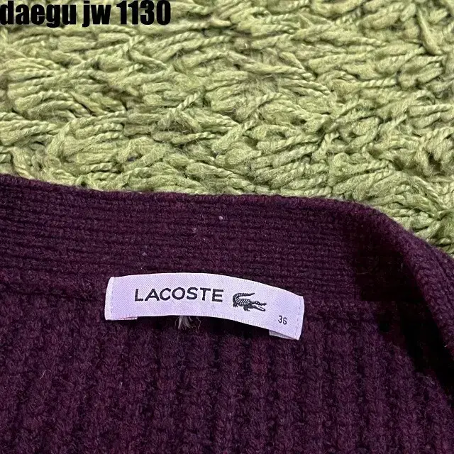 95-100 LACOSTE CARDIGAN 라코스테 가디건