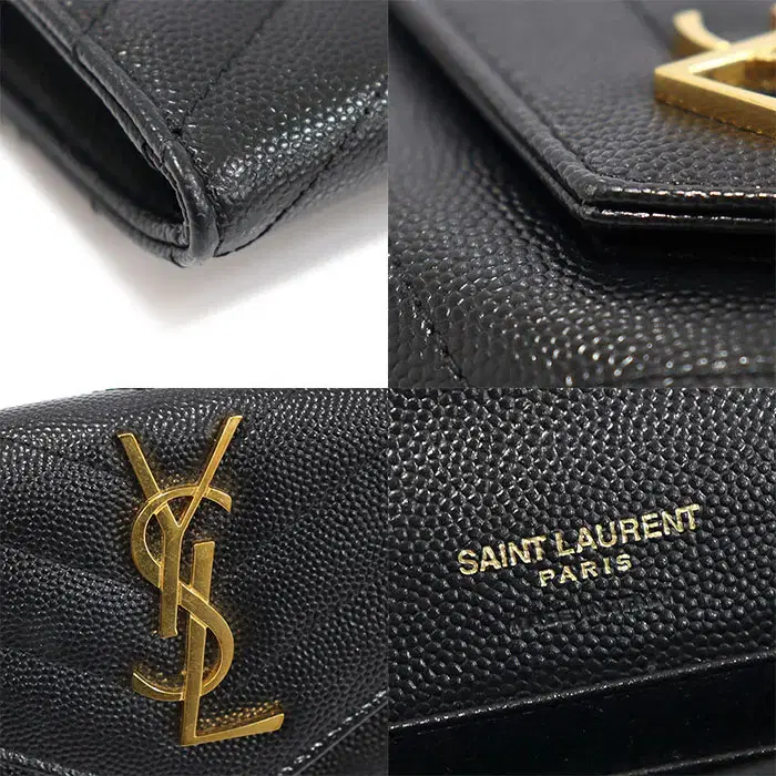 생로랑 414404 마틀라세 스몰 엔벨로프 반지갑 CO64709YSL