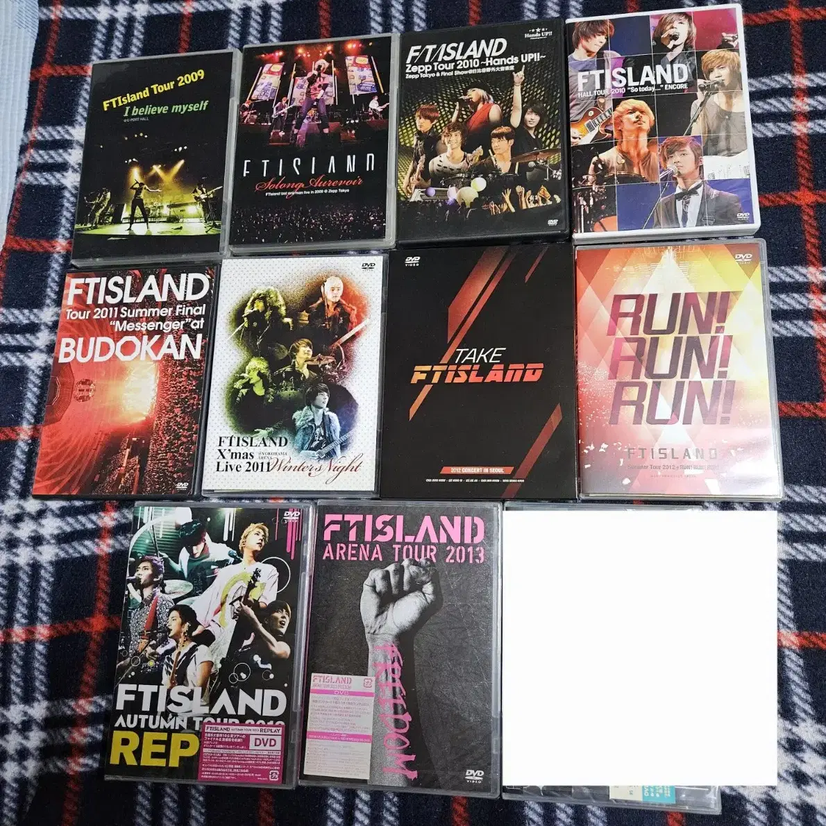 FTISLAND 한국 일본 DVD 판매합니다