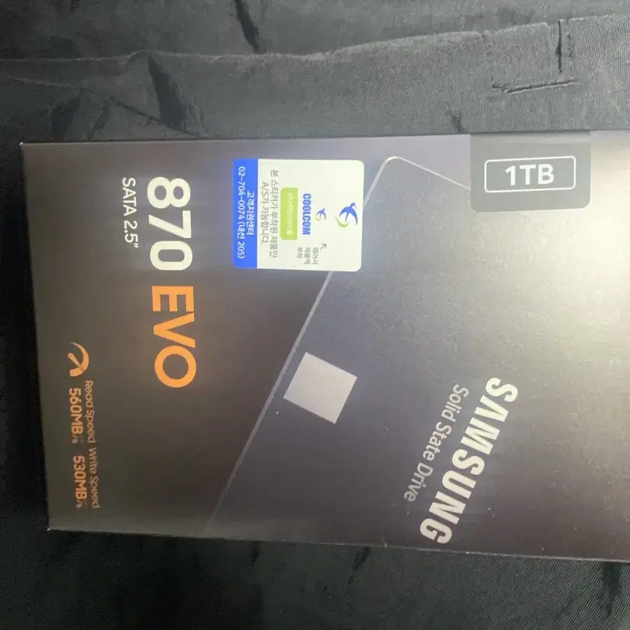 삼성 SSD sata타입 870 EVO 1TB