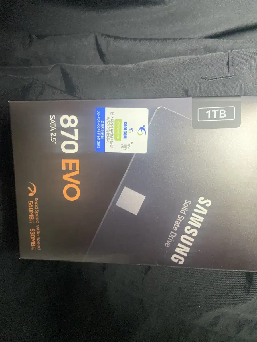 삼성 SSD sata타입 870 EVO 1TB