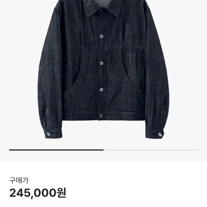 [3]폴리테루 데님트러커 1wash indigo