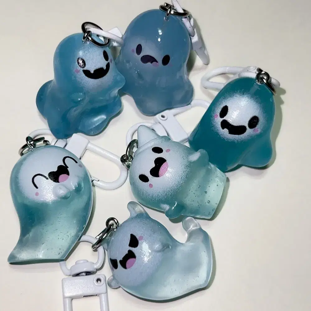 6 Classic Transparent haneul Ghost of Obake acrylic Keyring