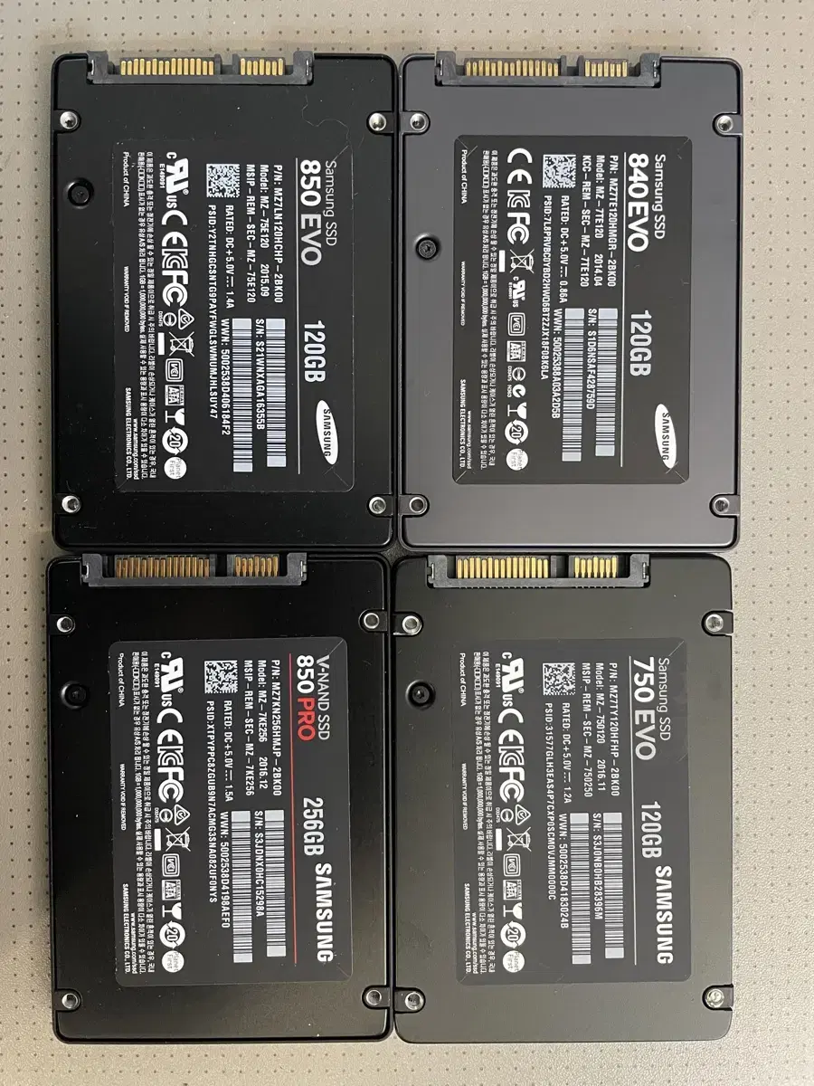 삼성 ssd 120g, 256g