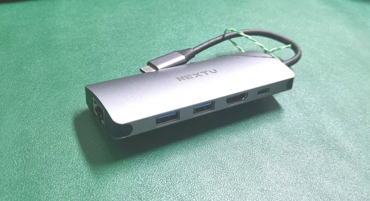 넥스트유 318TCH-PD C TO usb,hdmi랜,C타입(100W)팜