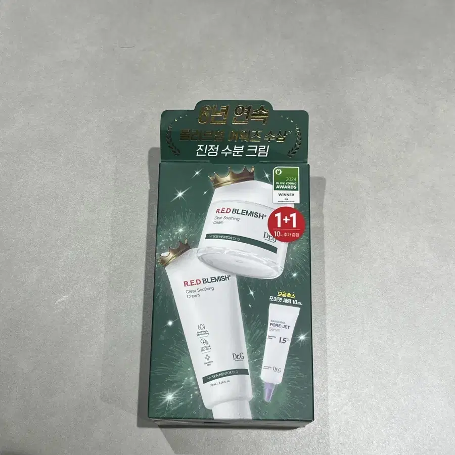 닥터지 레드 블레미쉬 수딩 크림 기획세트 70ml+70ml+세럼