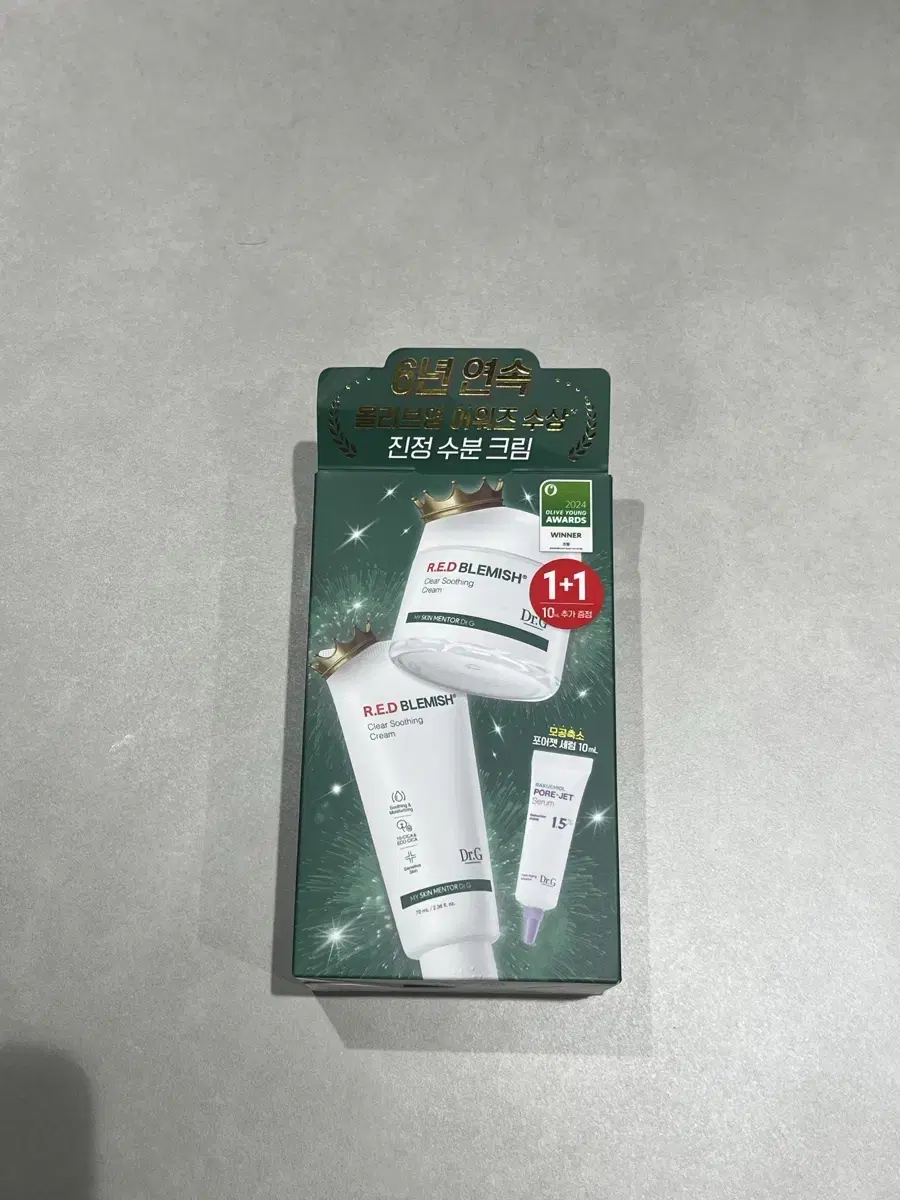 닥터지 레드 블레미쉬 수딩 크림 기획세트 70ml+70ml+세럼