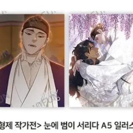 눈에 범이 서리다 색지