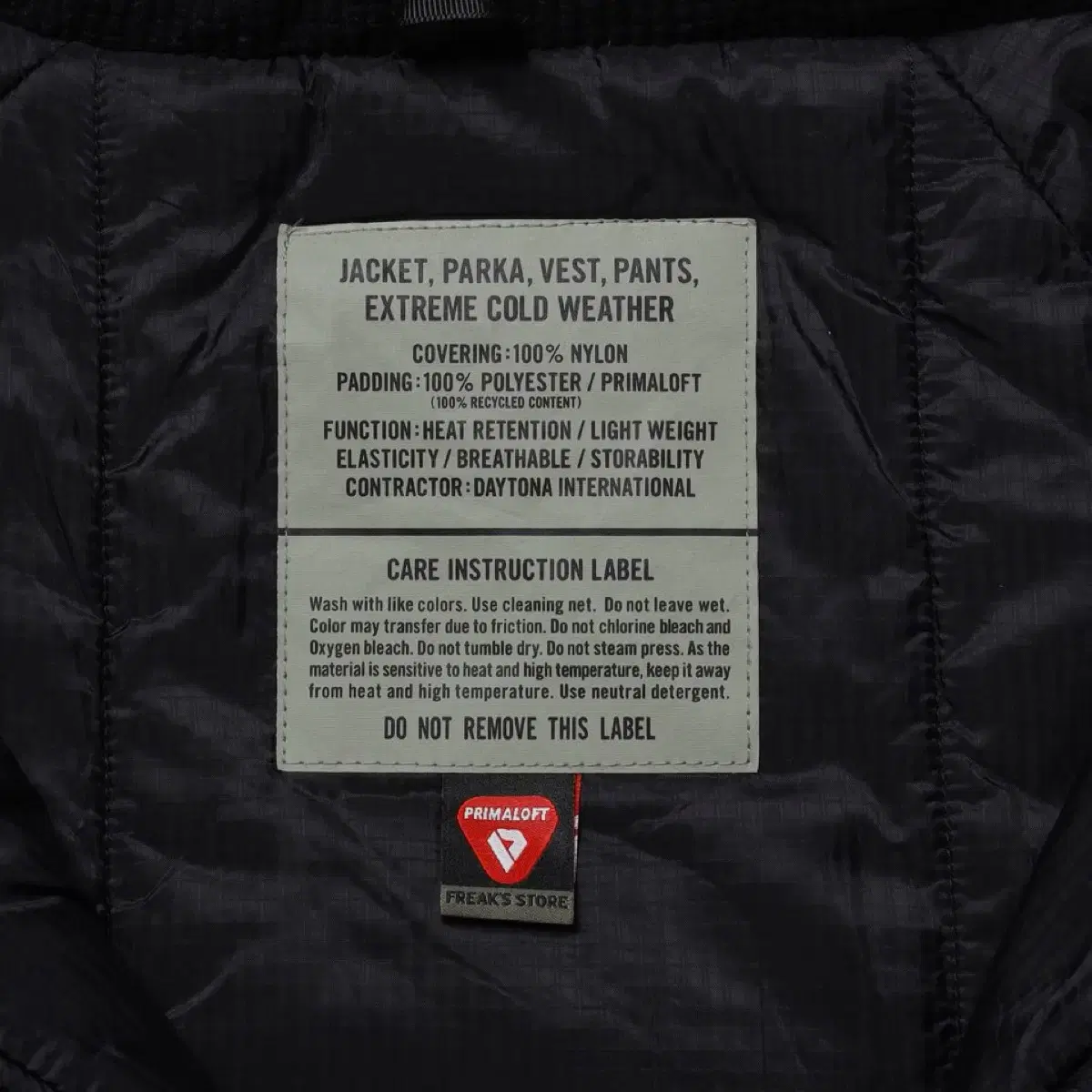 FREAK'S STORE Primaloft Parka