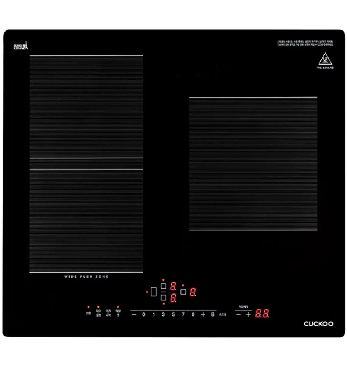 쿠쿠 프리미엄 초고온 3구 인덕션 레인지 새상품