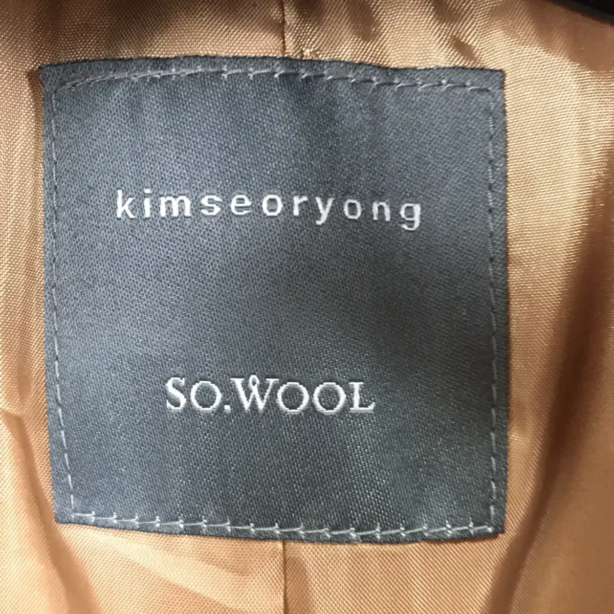 SOWOOL 김서룡 캐시미어 30% 코트 여성 66