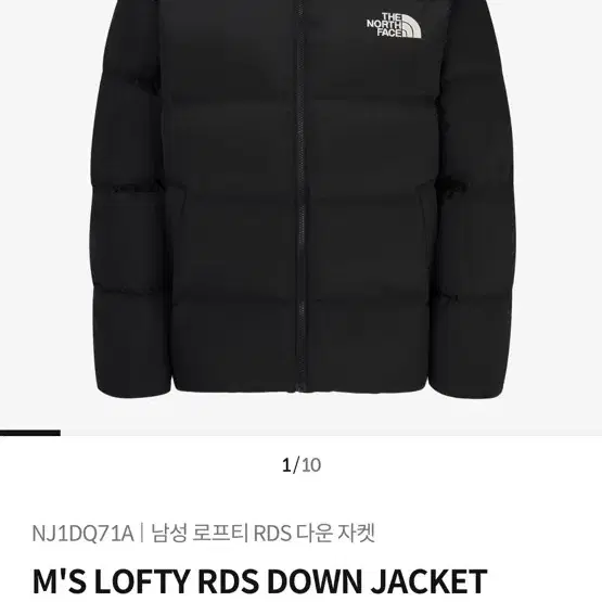 노스페이스 패딩 M'S LOFTY RDS DOWN JACKET