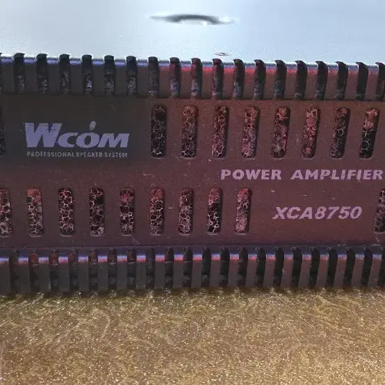 Wcom 3000w 파워앰프