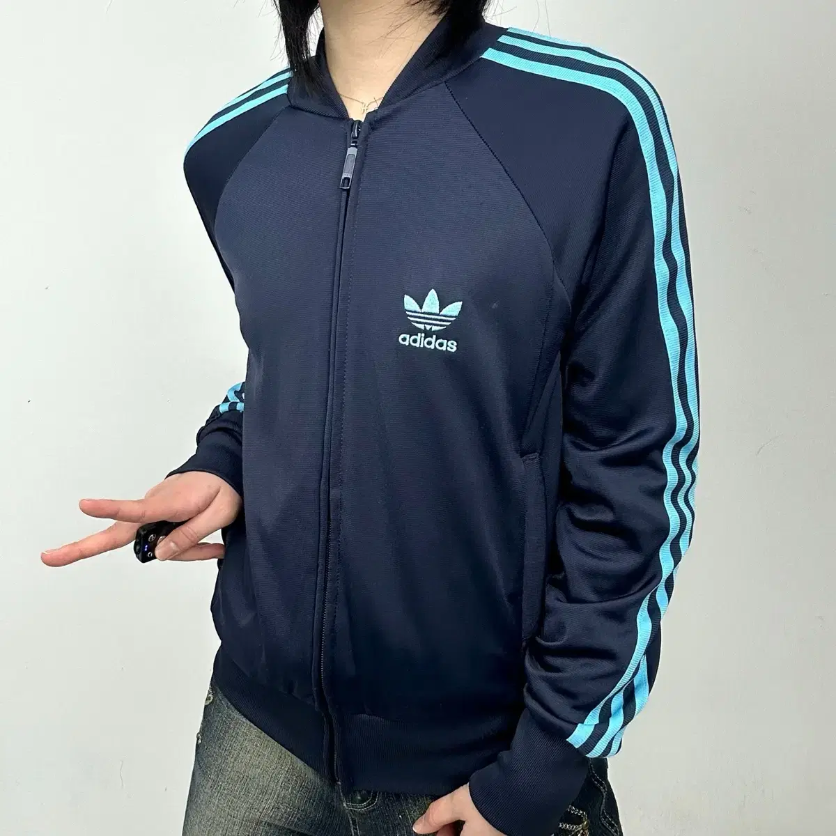 2000s Adidas 아디다스 슈퍼걸 져지 자켓