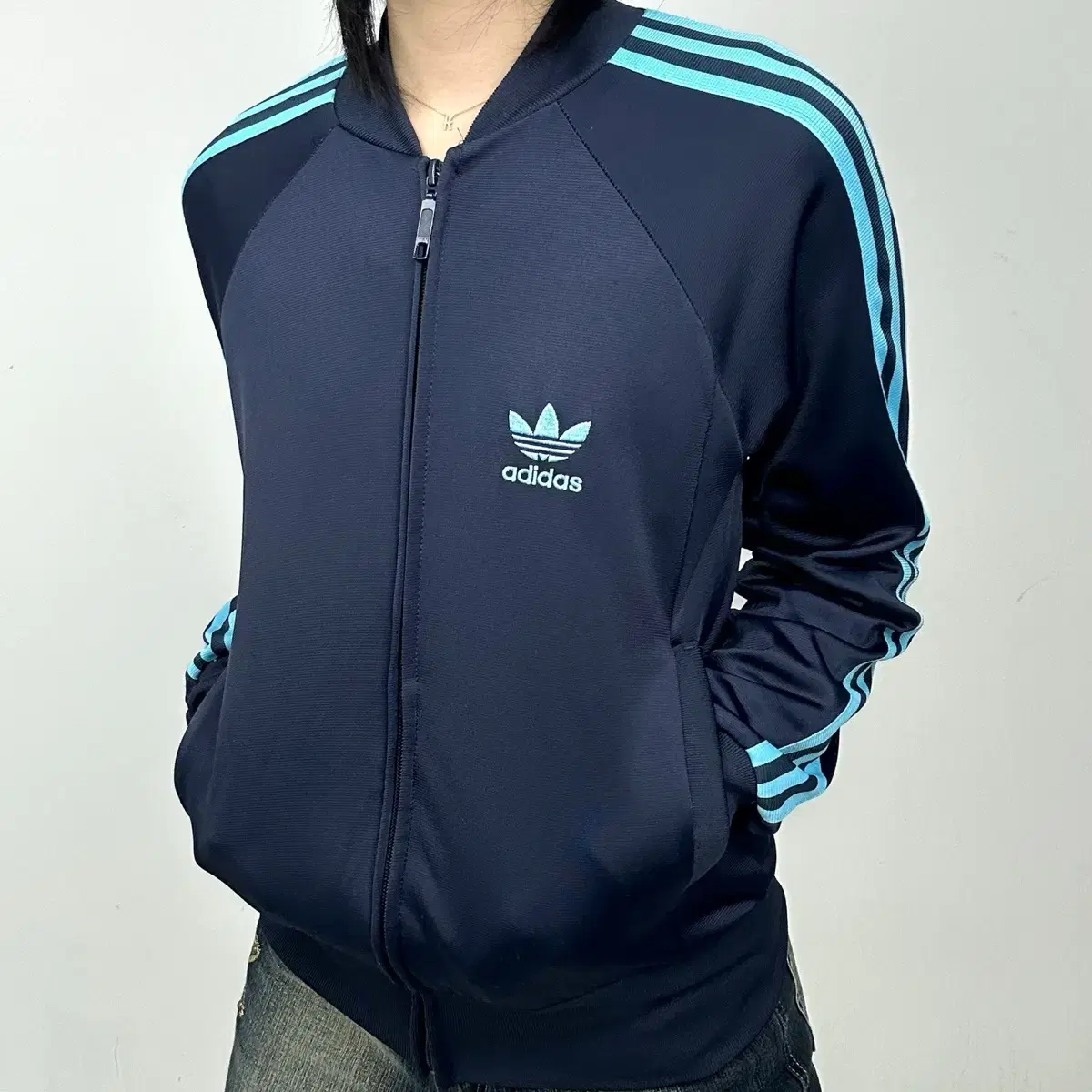 2000s Adidas 아디다스 슈퍼걸 져지 자켓