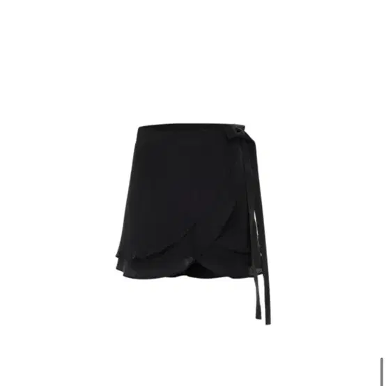 낫유어로즈 Kate wrap skirt (Black) 랩스커트