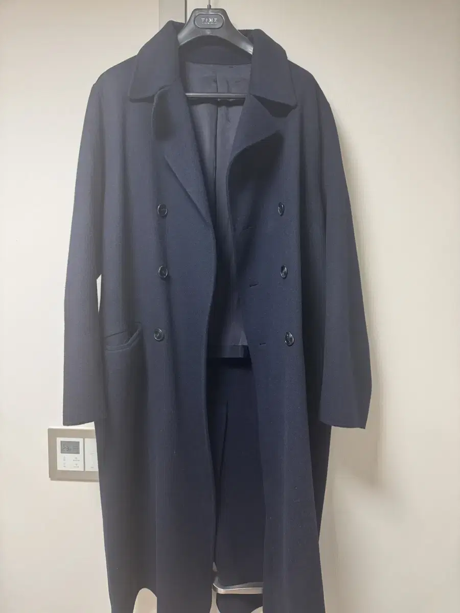 마마가리 BONB OVERSIZE COAT 봉코트 네이비