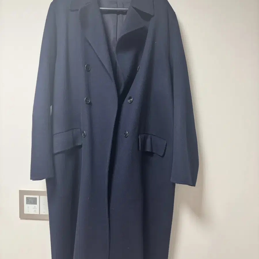 마마가리 BONB OVERSIZE COAT 봉코트 네이비