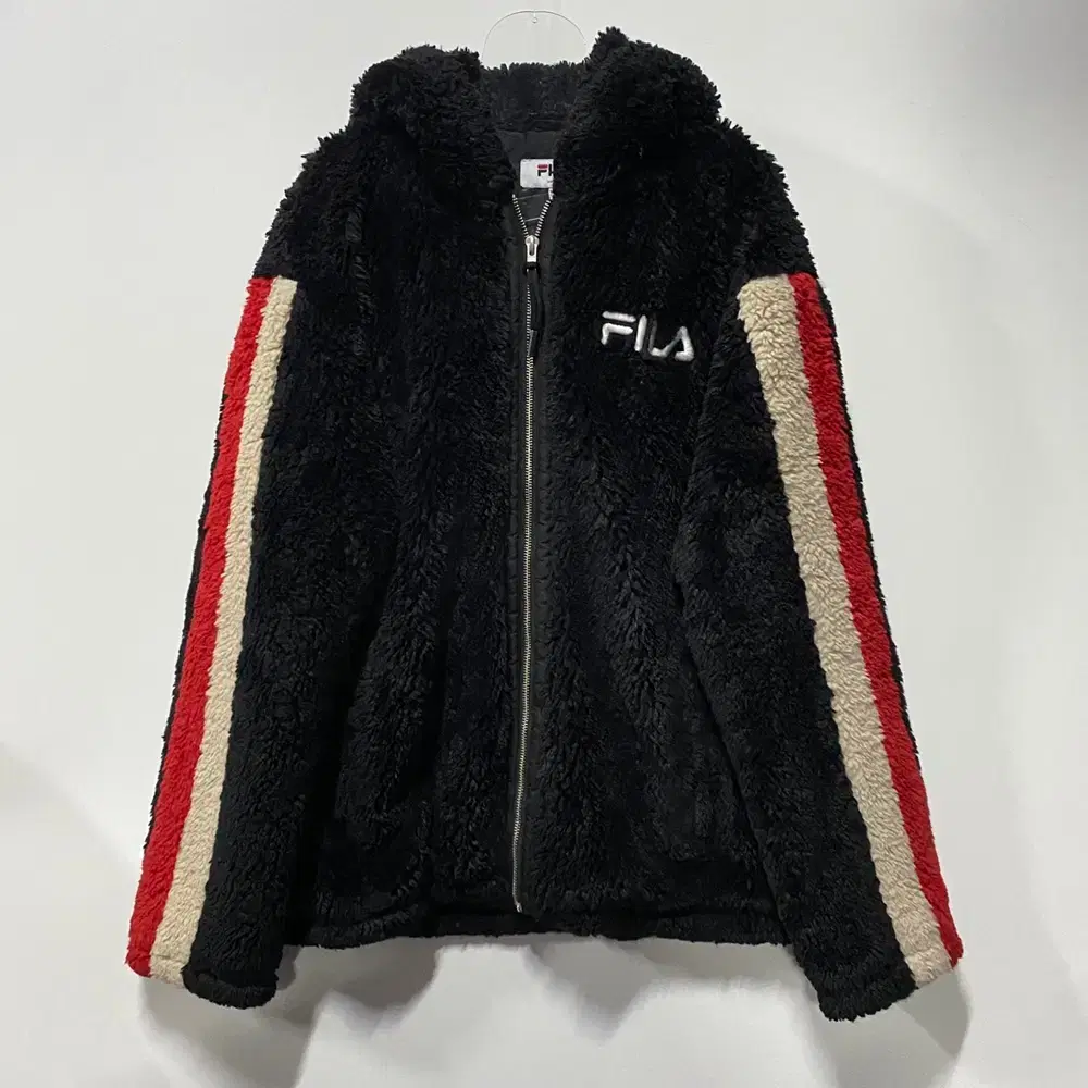 FILA 루즈핏 쉐르파 후드 자켓 95 24120107