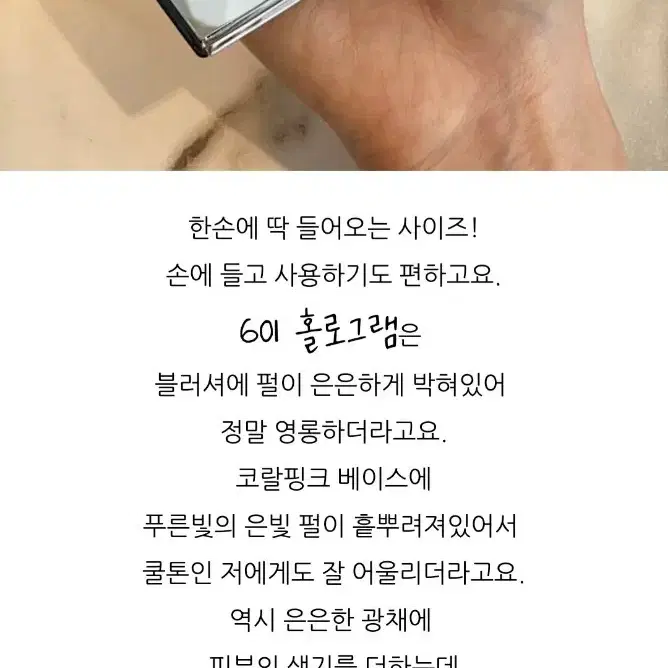 디올 블러셔 601 홀로그램