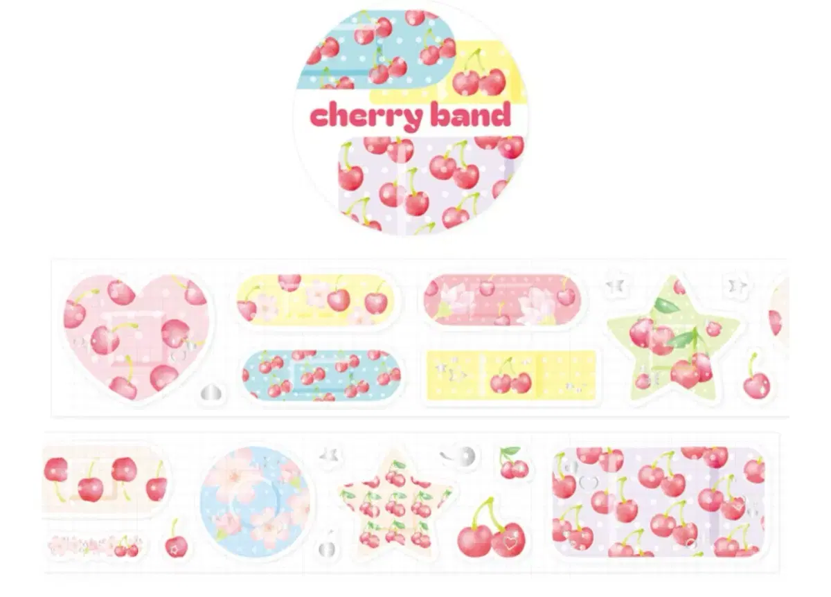 MIDAM Cherry Band, Peach Band, Orange Band Keys Cut