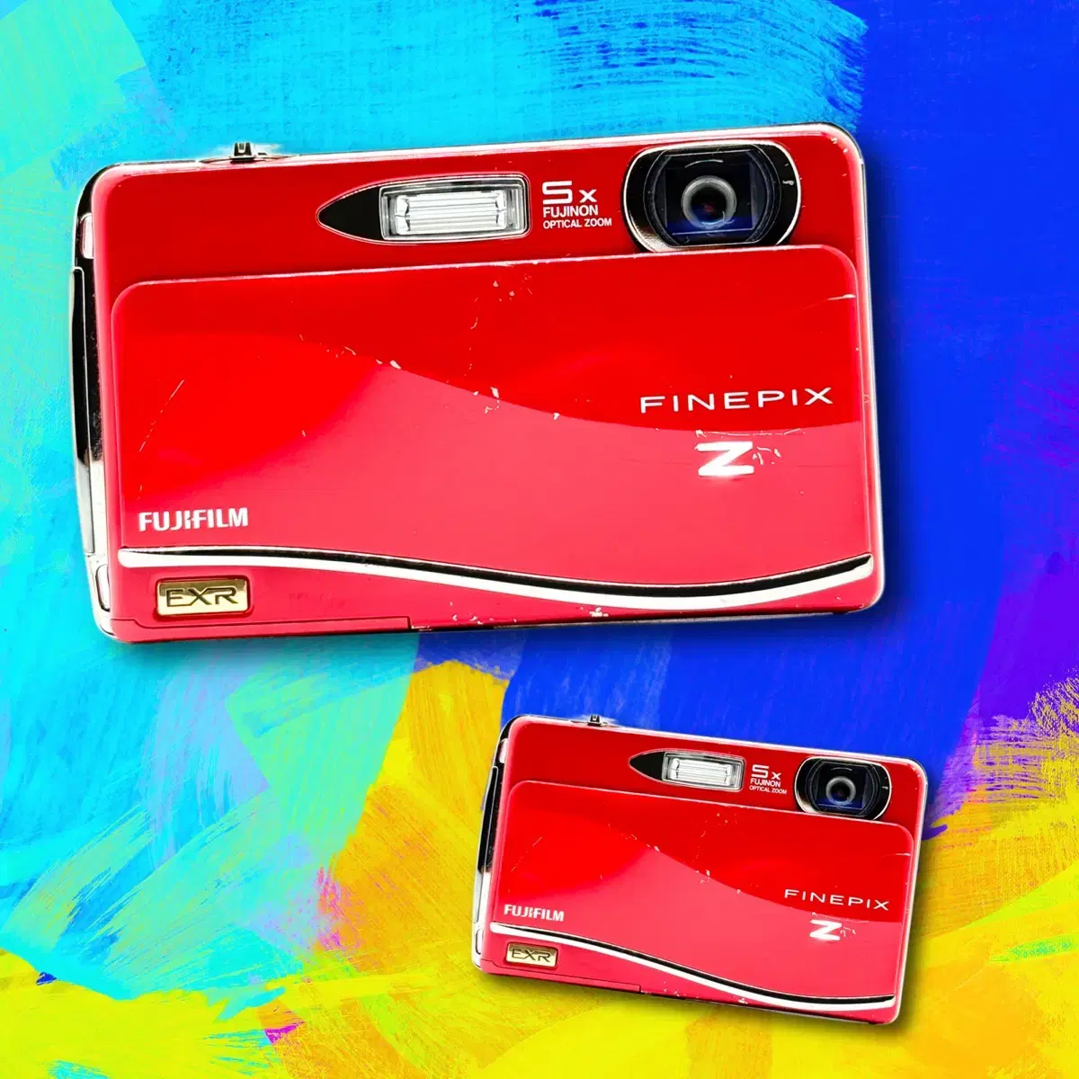 [풀구성] 후지필름 Finepix Z800EXR 레드 디지털카메라