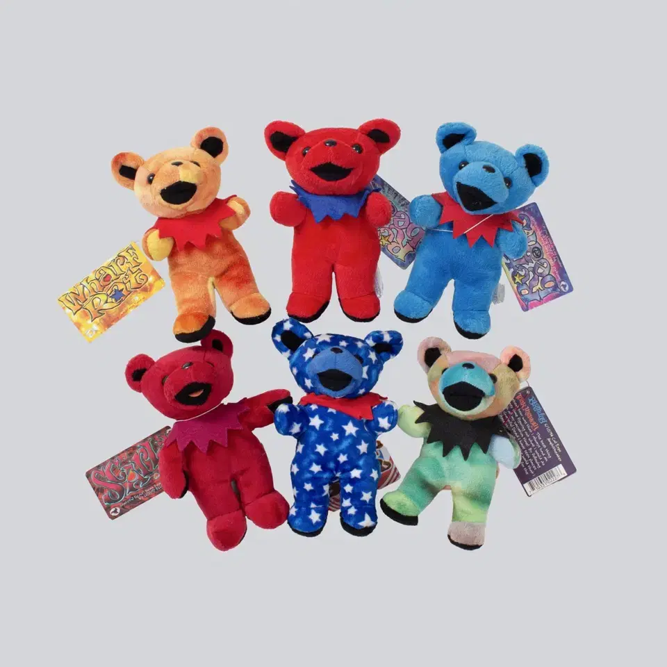 Grateful Dead Dancing Bear plush toy