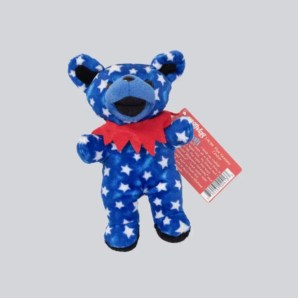 Grateful Dead Dancing Bear plush toy