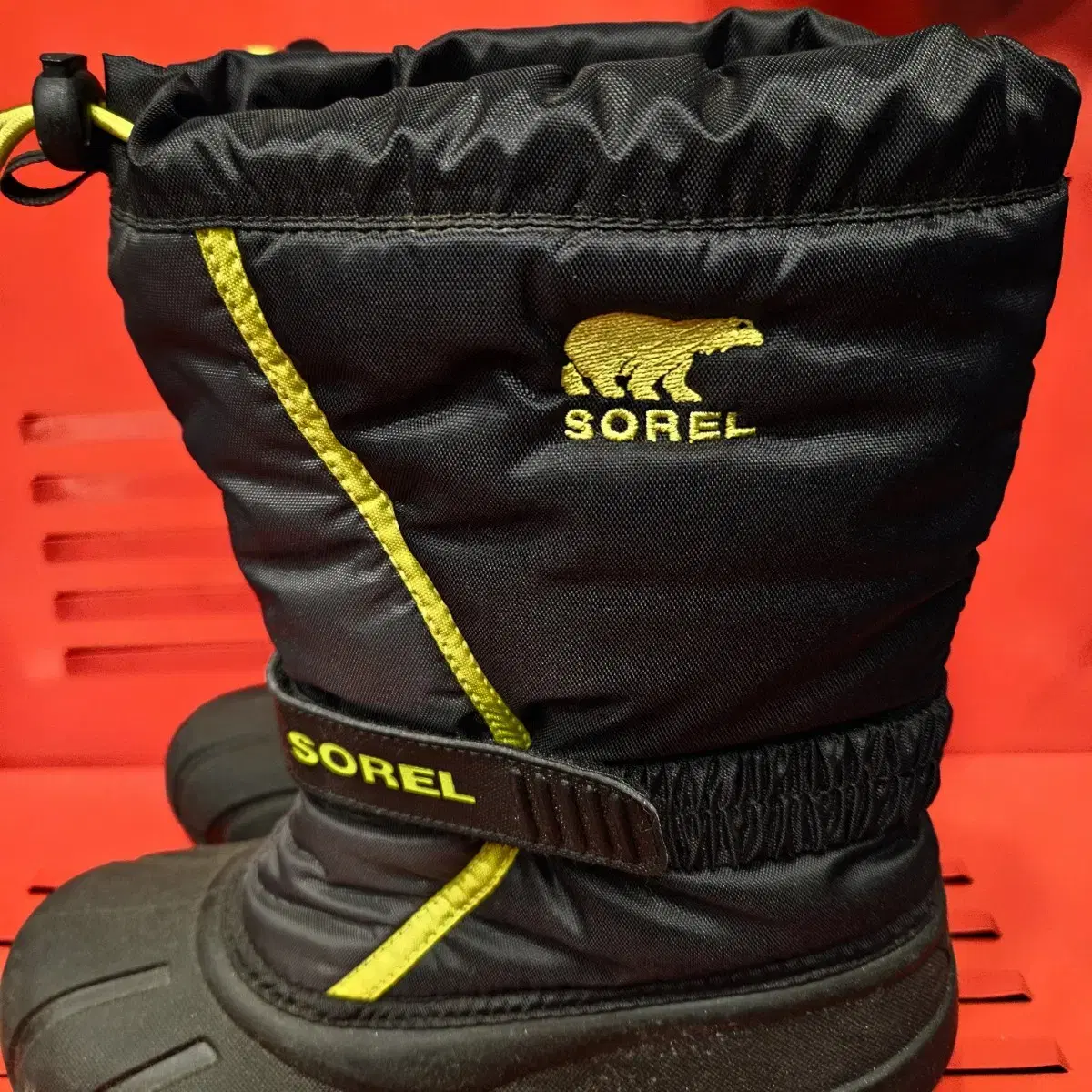 (거의새상품) 소렐(SOREL) 패딩 스트랩 부츠 35size