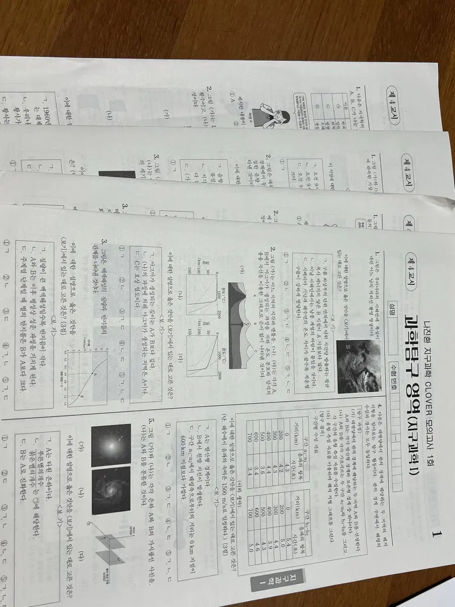 시대인재 나진환T 지구과학I 모의고사 4회분