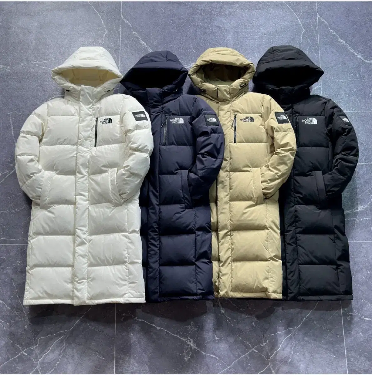 The north face 노페 남여공용 롱 패딩 FW23