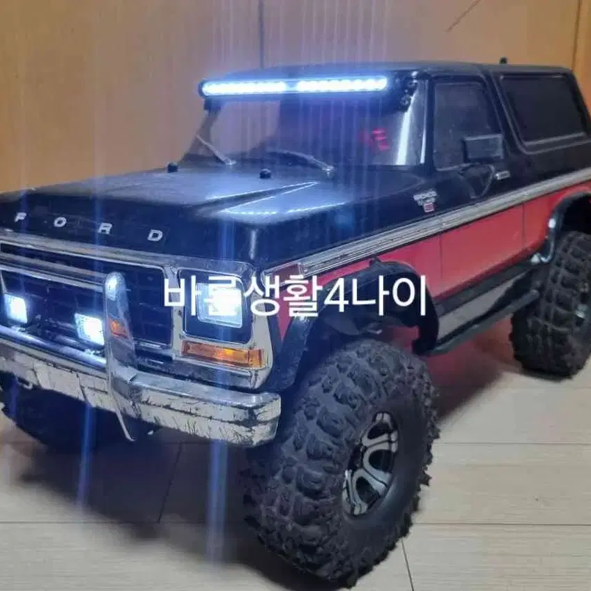 [RC카]TRX4 브롱코 4WD 풀led 트라이얼 루비콘 디펜더 알씨카