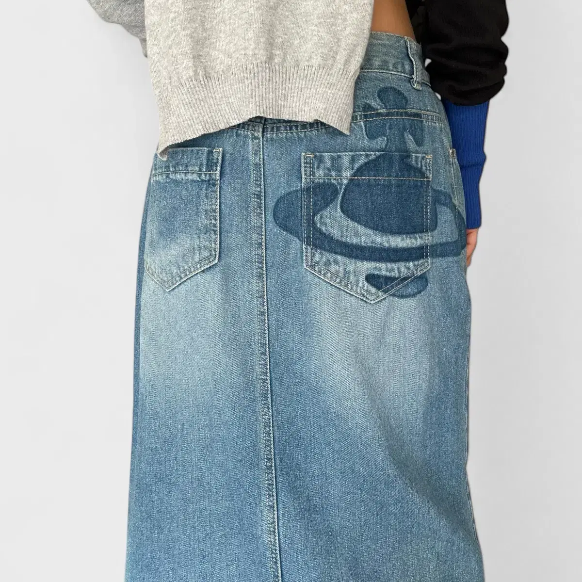 vivienne westwood denim skirt