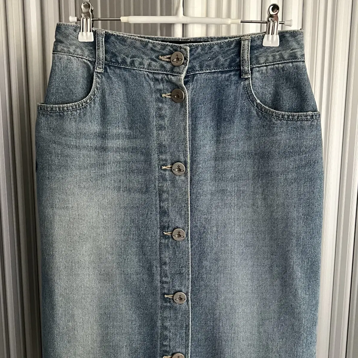 vivienne westwood denim skirt