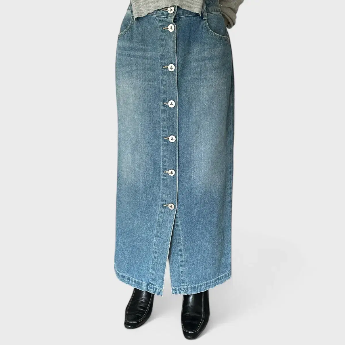 vivienne westwood denim skirt