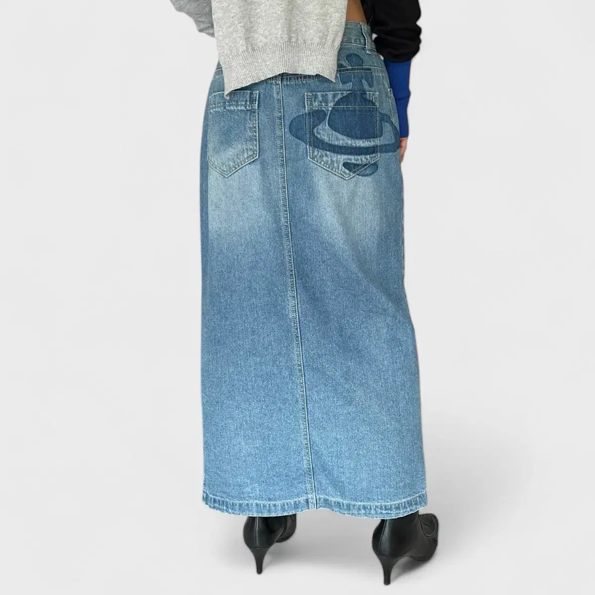 vivienne westwood denim skirt