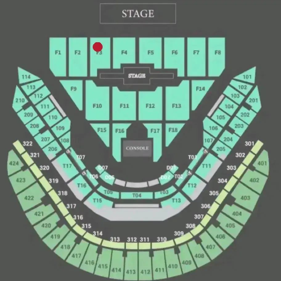 데이식스 콘서트 자리 교환 (F3>F5)