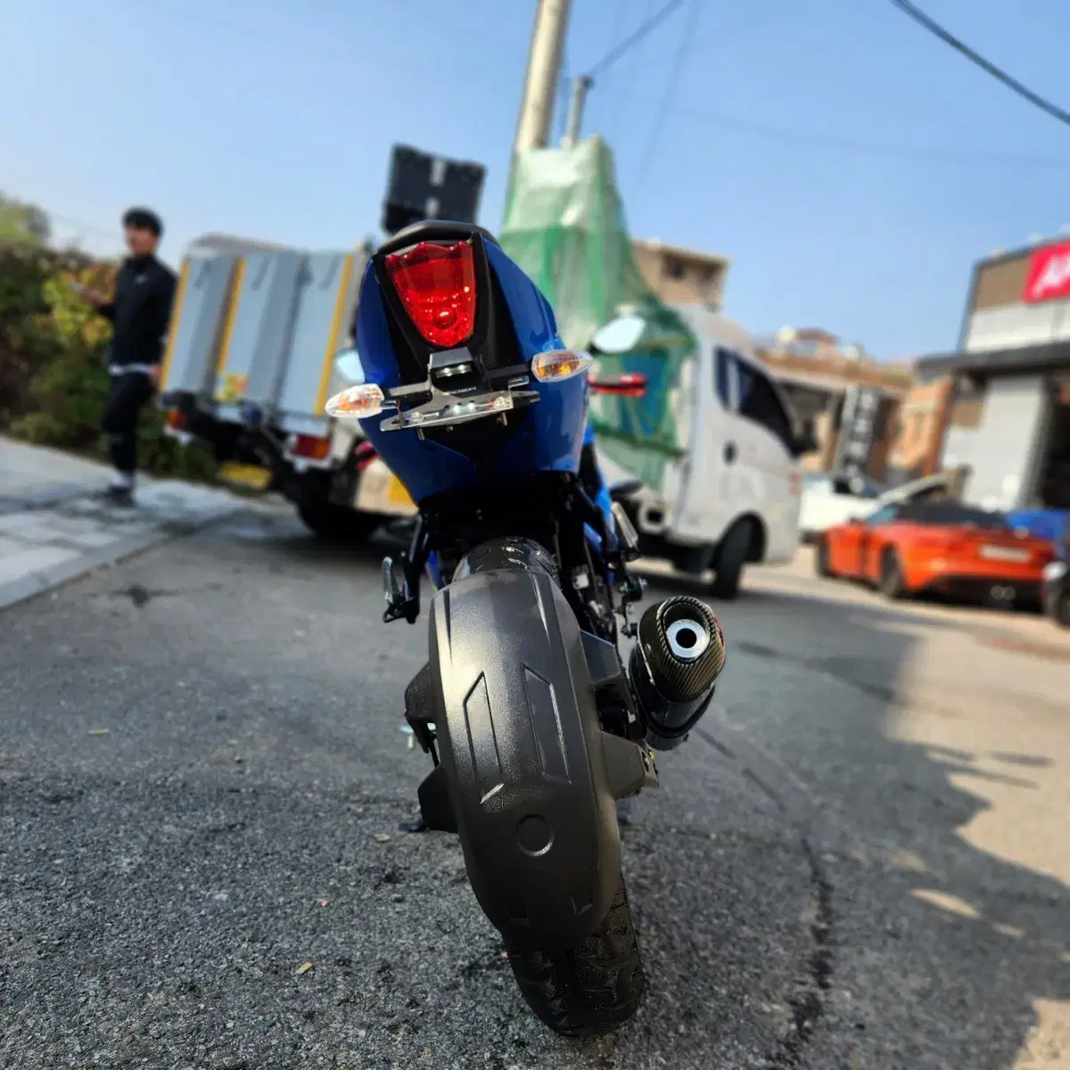 연말특가/gsxr125 19년형 2만키로 요시무라풀배기,깔끔한외관