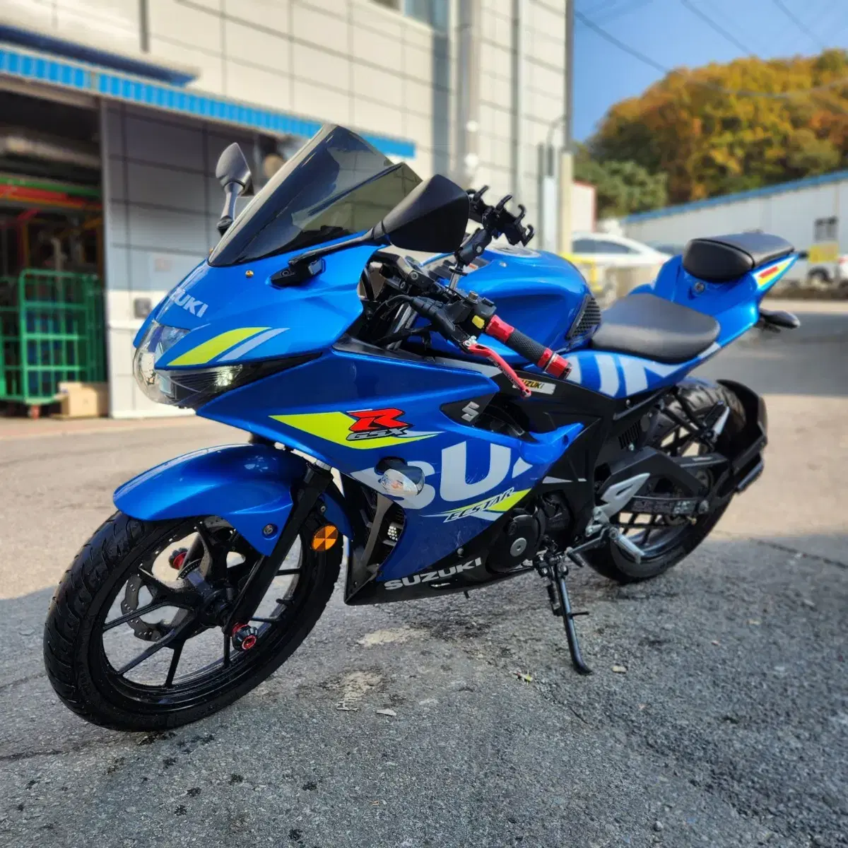 연말특가/gsxr125 19년형 2만키로 요시무라풀배기,깔끔한외관