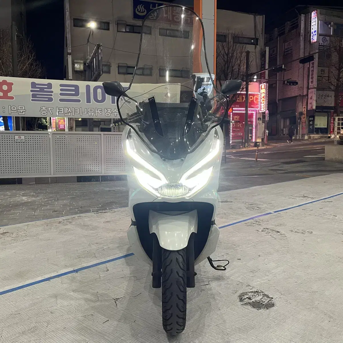 2019년식 PCX125 혼다 정비완료 화이트색상 배달셋팅완료 115만원