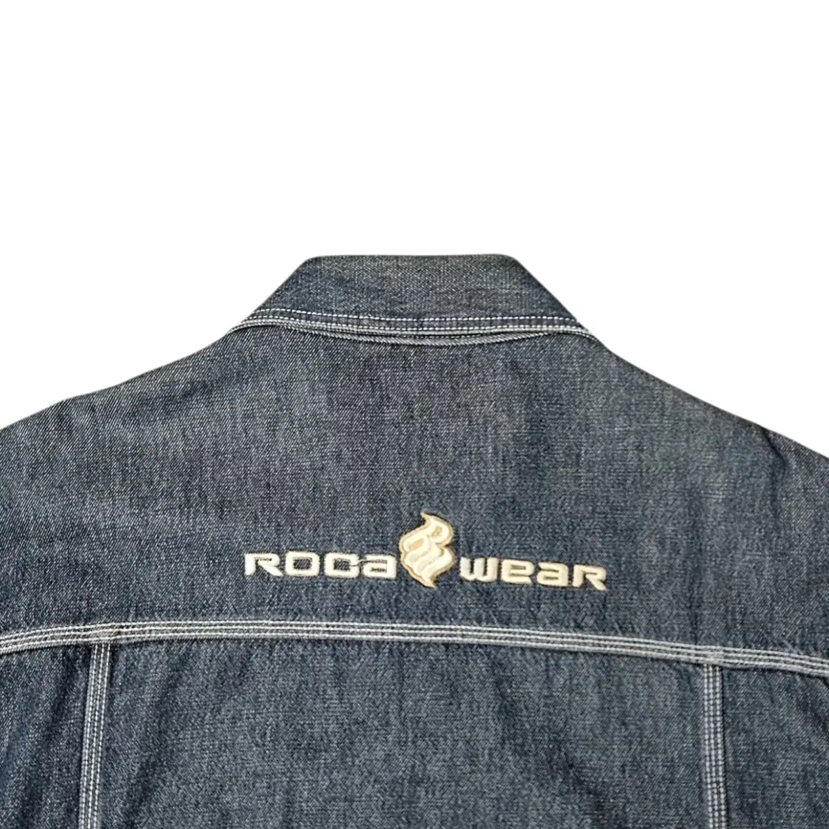 로카웨어 Rocawear 제이지 힙합 데님자켓 청자켓 XL