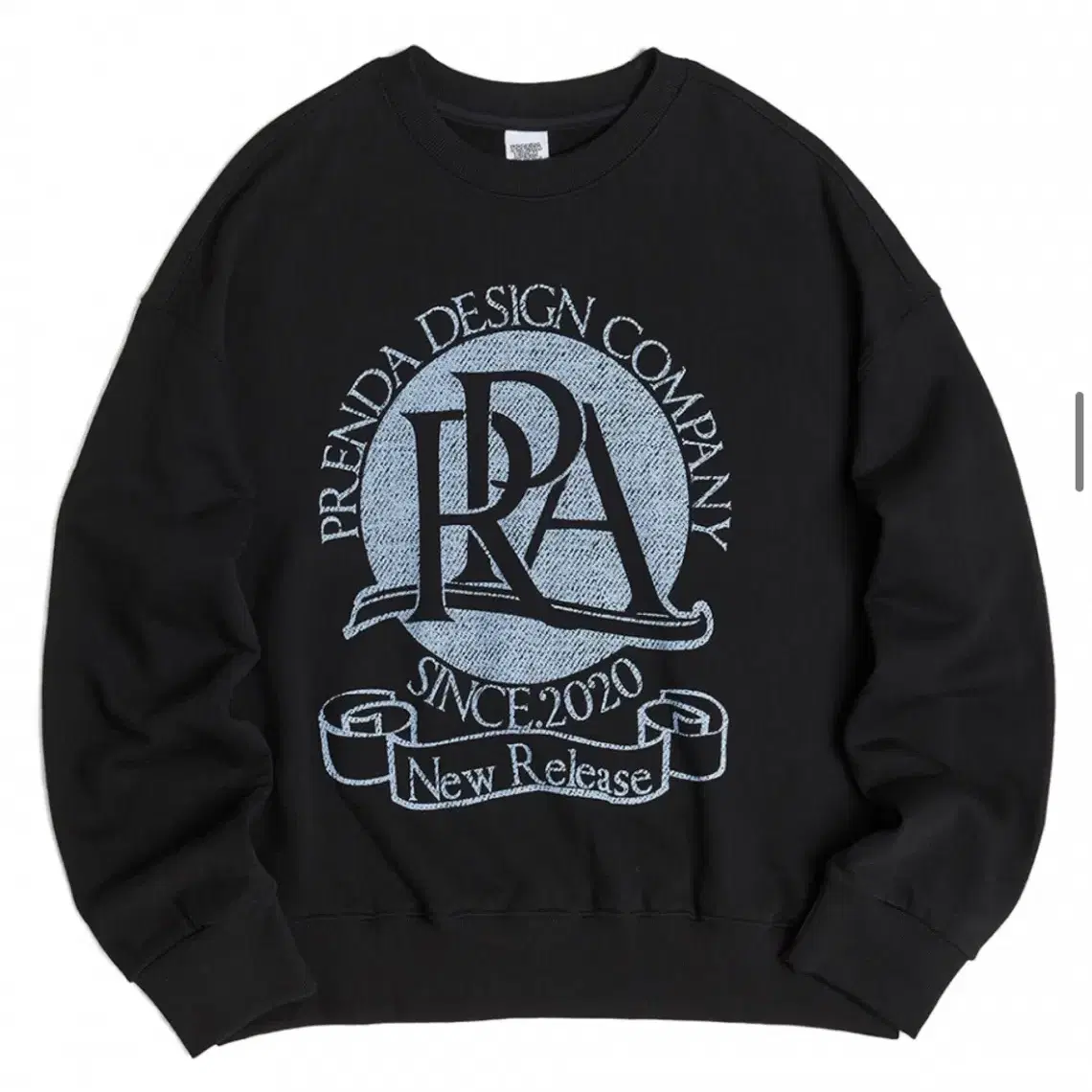 프렌다 ROUND LOGO CREWNECK SWEATSHIRT