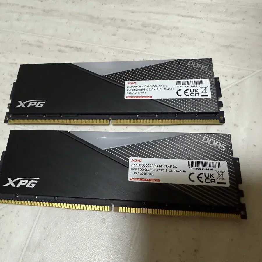 DDR5 64gb (32x2) XPG Lancer 판매