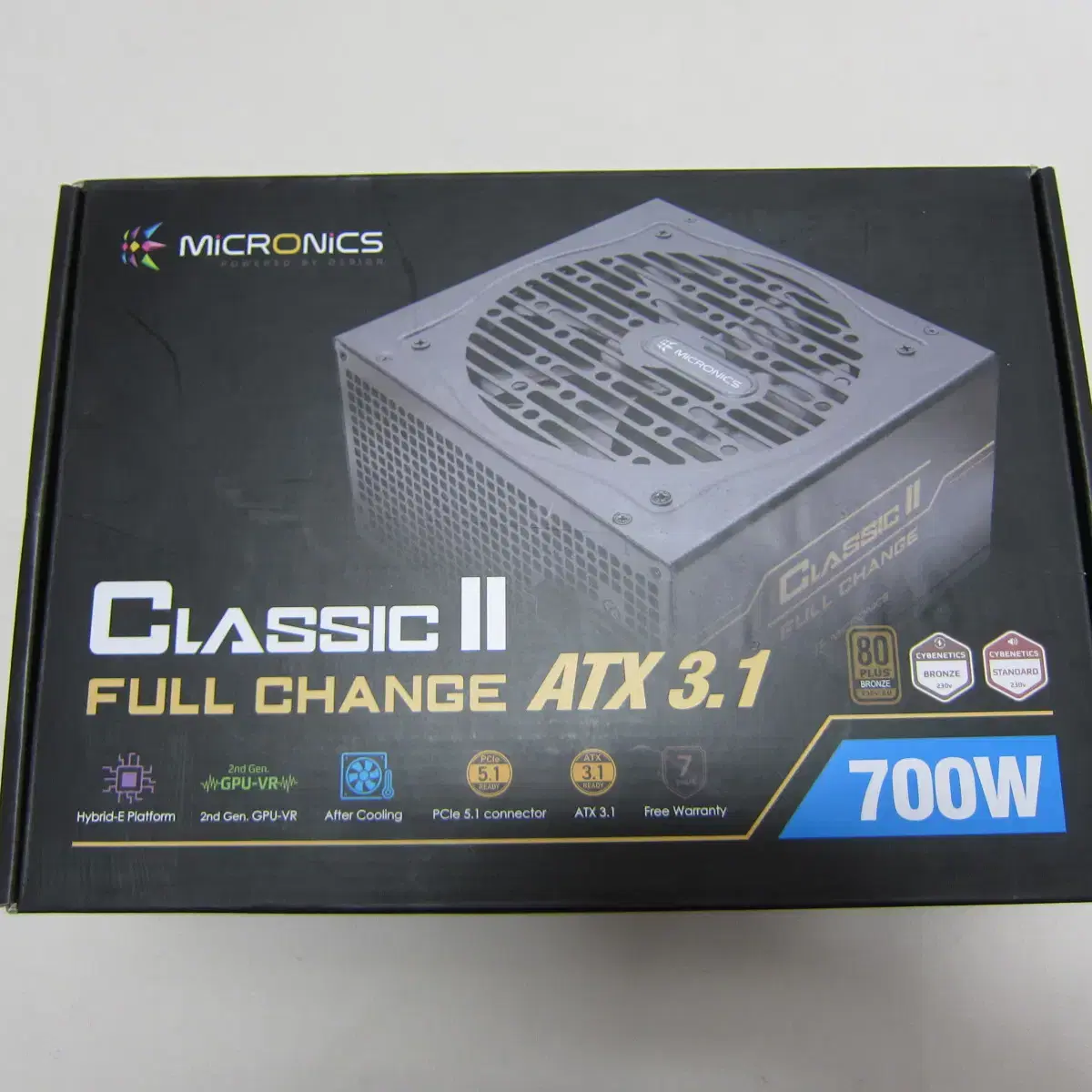 마이크로닉스 Classic II 풀체인지 700W ATX3.1 박스풀