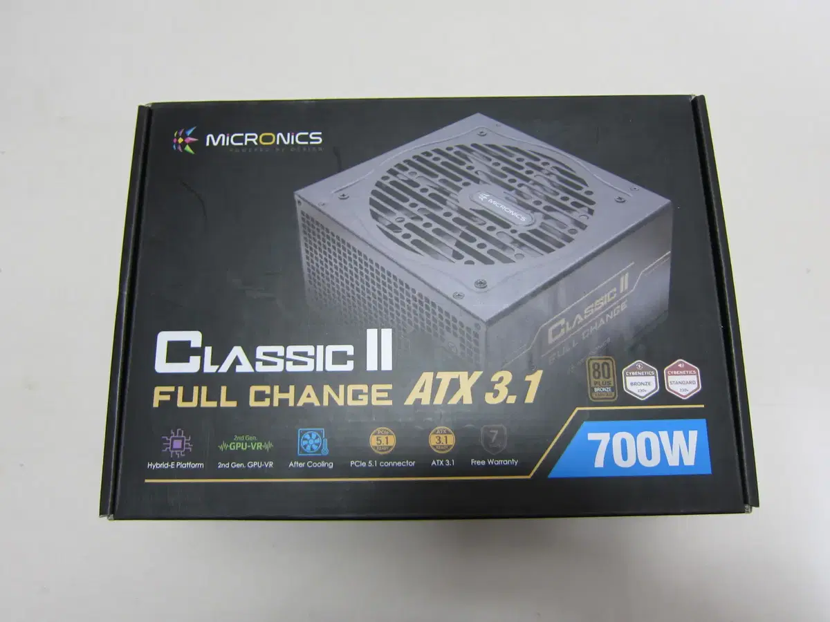 마이크로닉스 Classic II 풀체인지 700W ATX3.1 박스풀