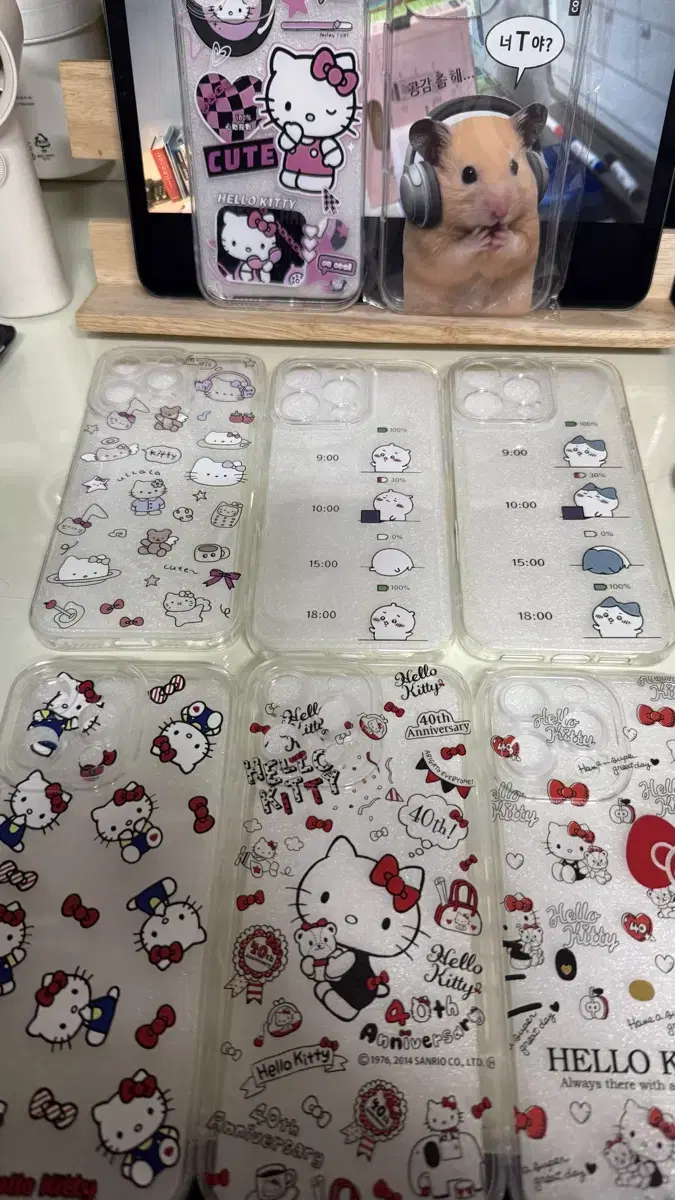 16Promax cases for sale (Hello Kitty, Munchkin, Hamster)